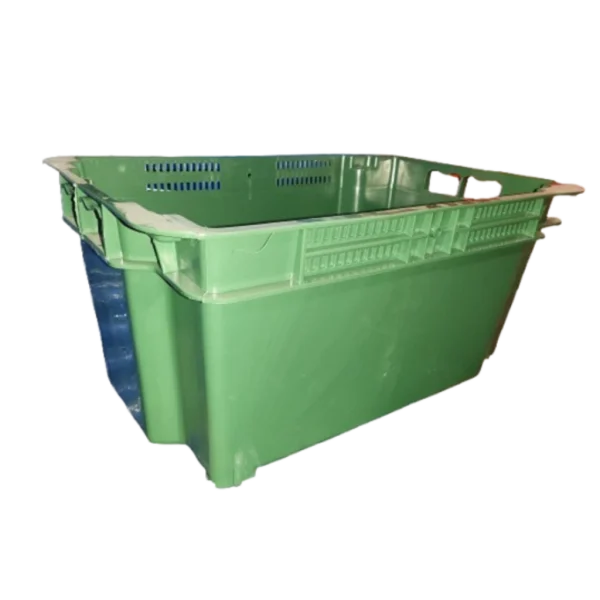 cajón embutible apilable ciego verde