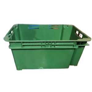 cajón embutible apilable ciego verde