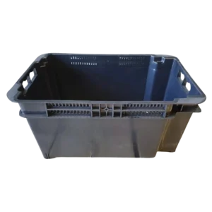 cajón embutible apilable ciego negro