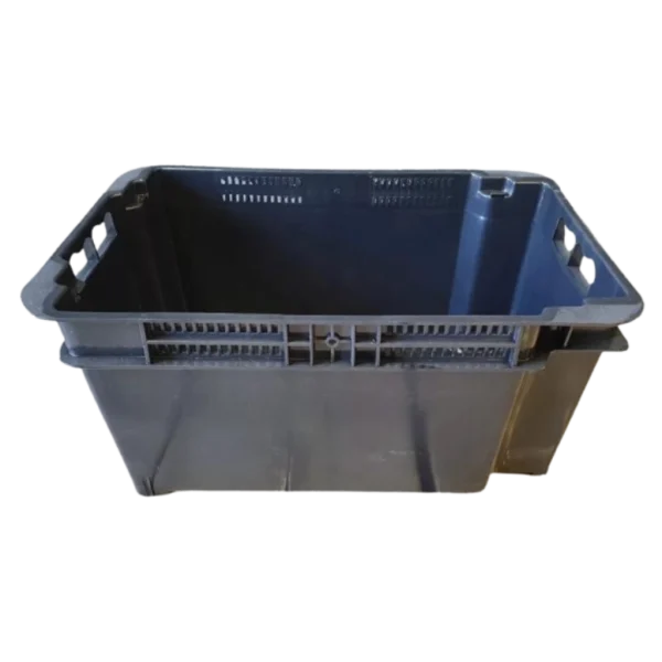 cajón embutible apilable ciego negro
