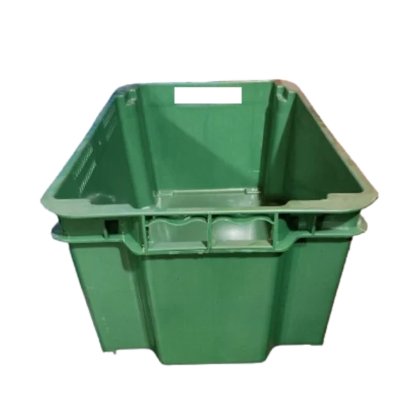 cajón embutible apilable ciego verde