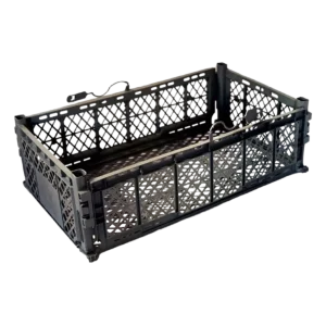 plastigol canasto plegable liviano color negro