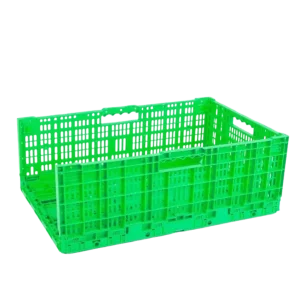 plastigol canasto plegable color verde
