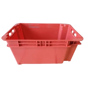 cajón embutible apilable ciego rojo plastigol